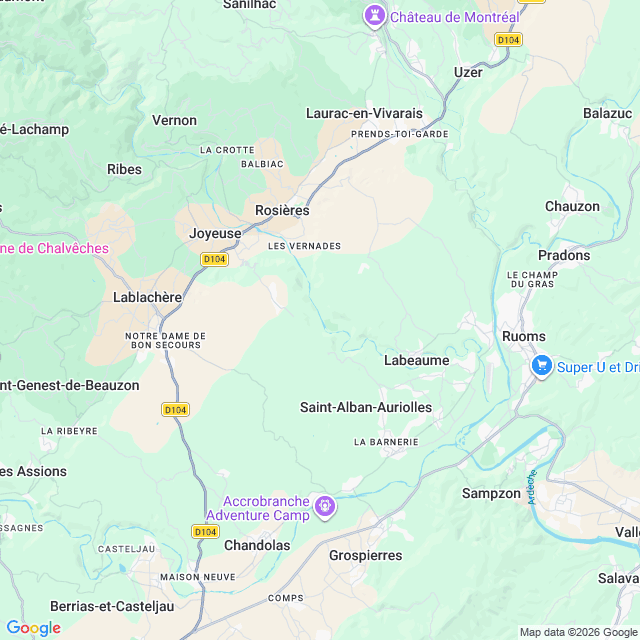 Approximate location