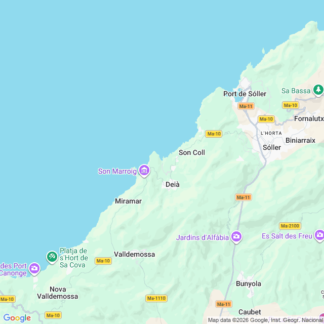 Approximate location
