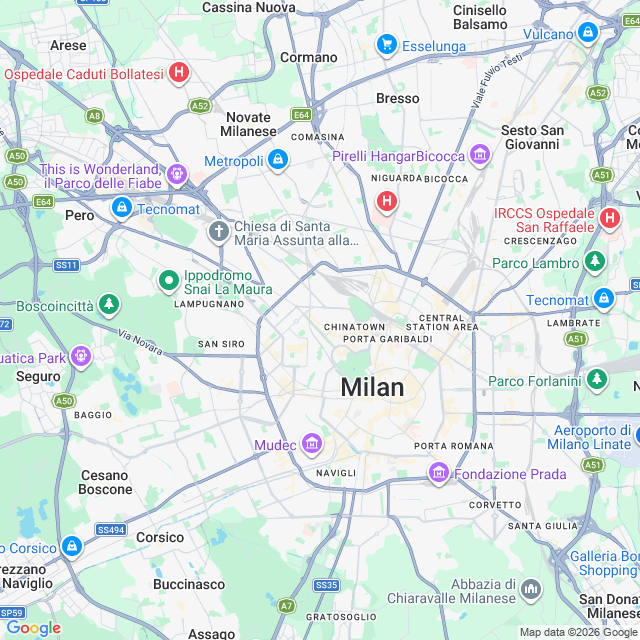 Approximate location