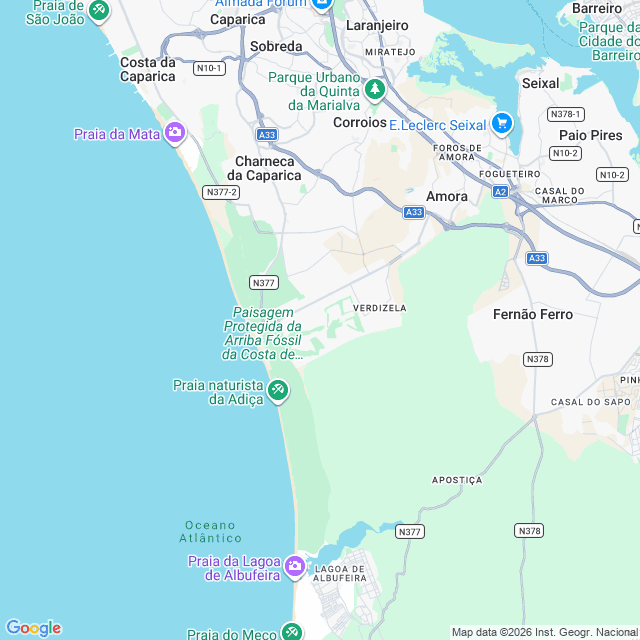 Approximate location