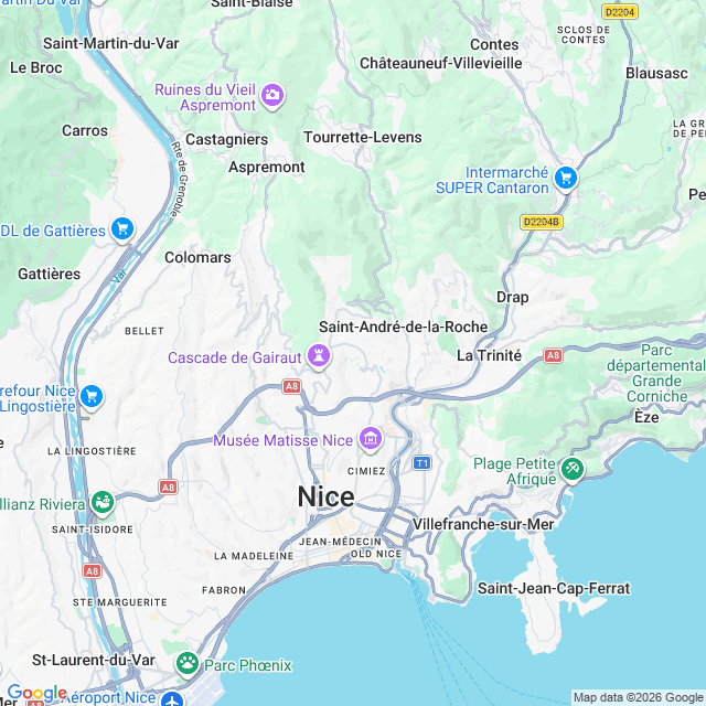Approximate location
