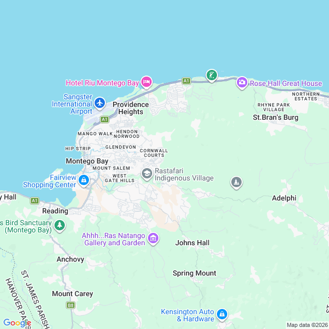 Approximate location