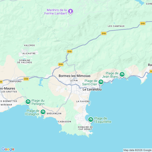 Approximate location