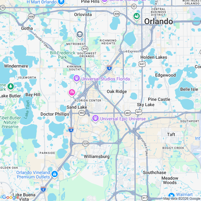 Approximate location