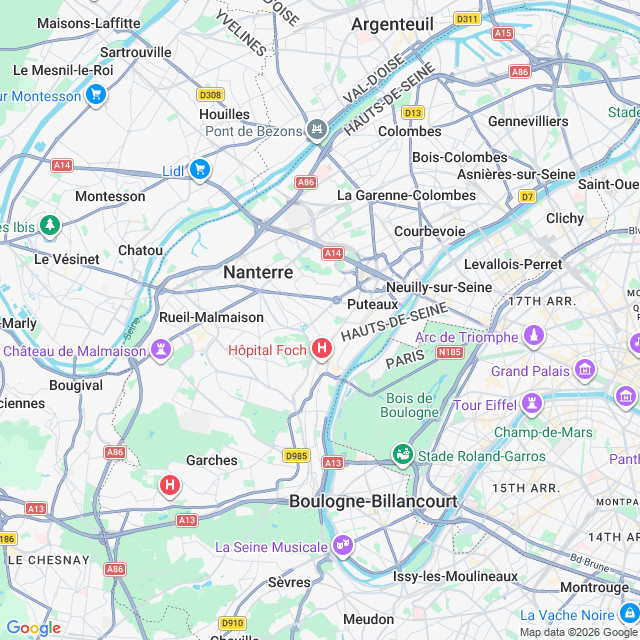 Approximate location