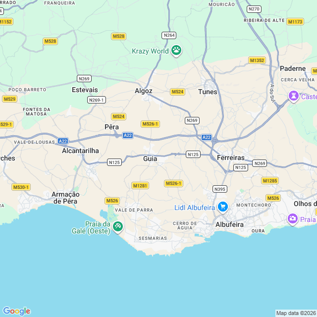 Approximate location