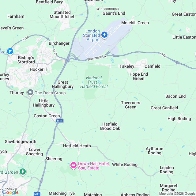 Approximate location