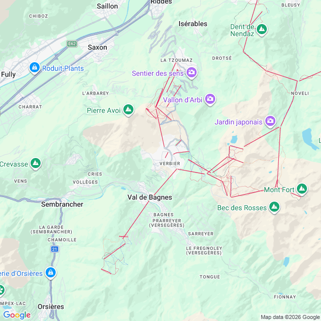 Approximate location