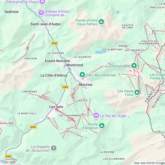 Approximate location