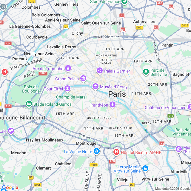 Approximate location