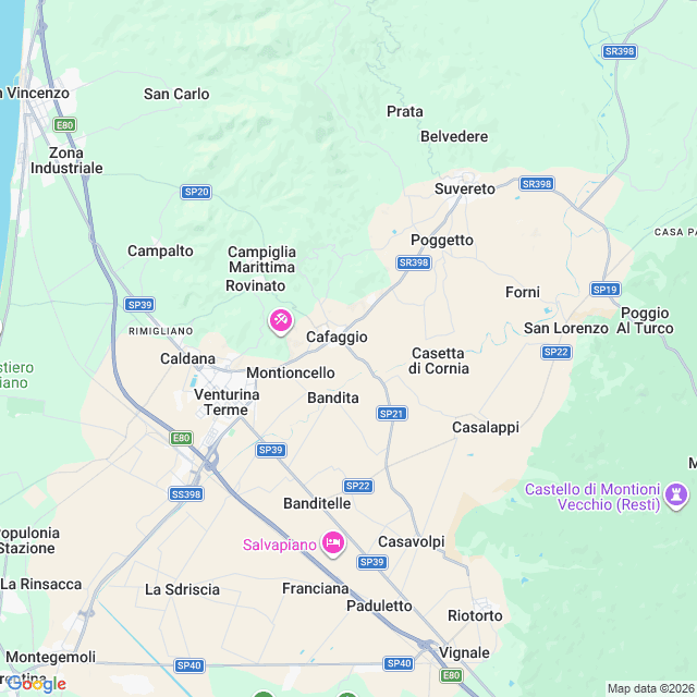 Approximate location