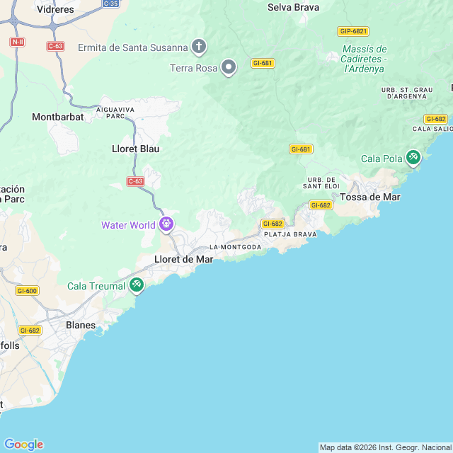 Approximate location