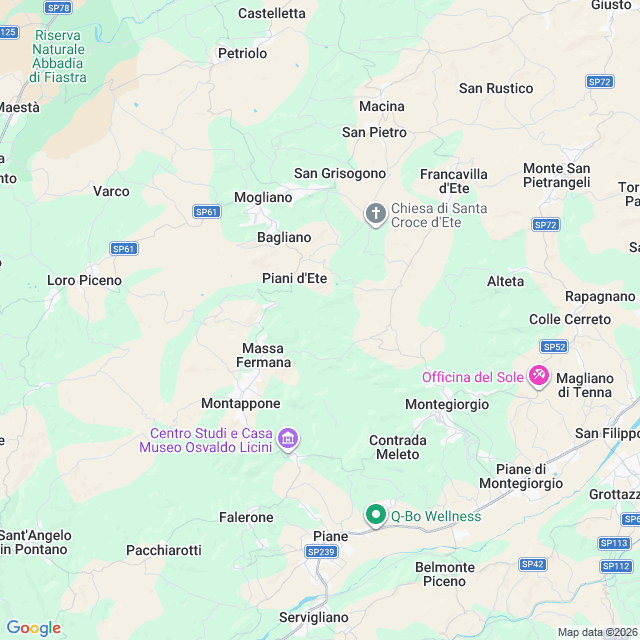 Approximate location