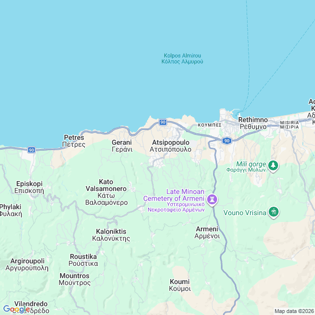 Approximate location