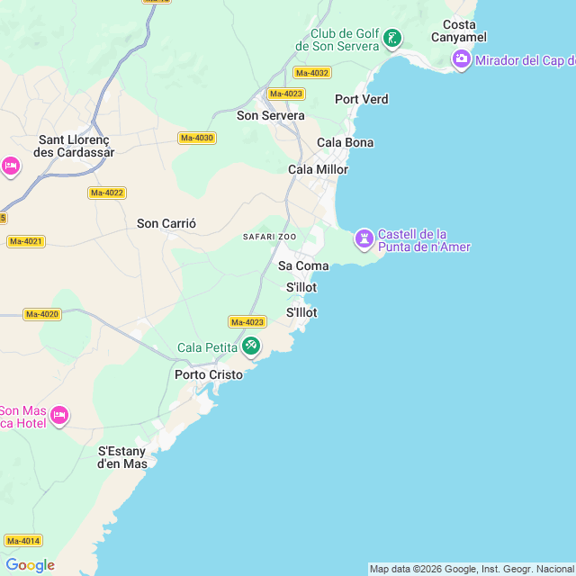 Approximate location