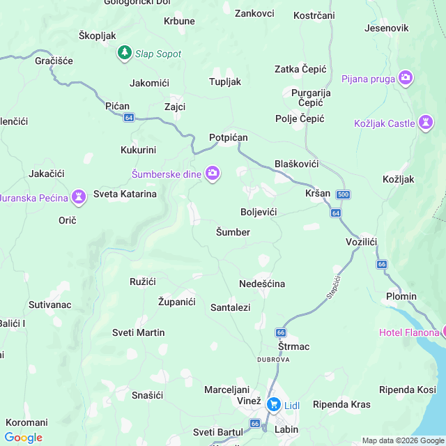Approximate location