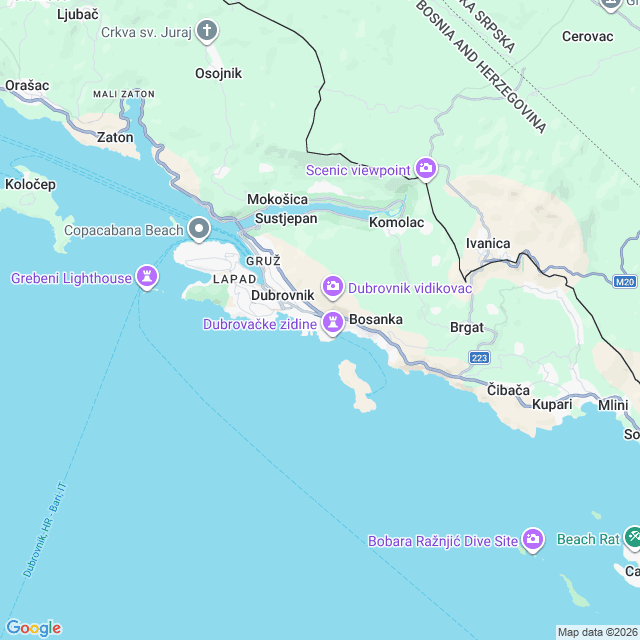 Approximate location