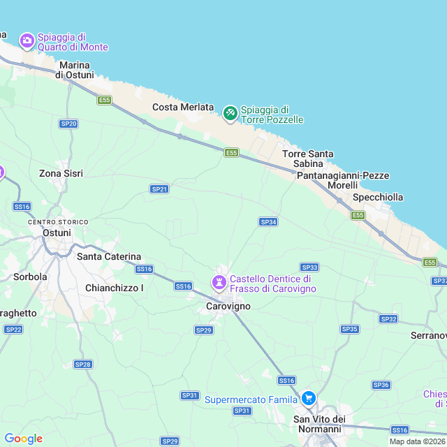Approximate location