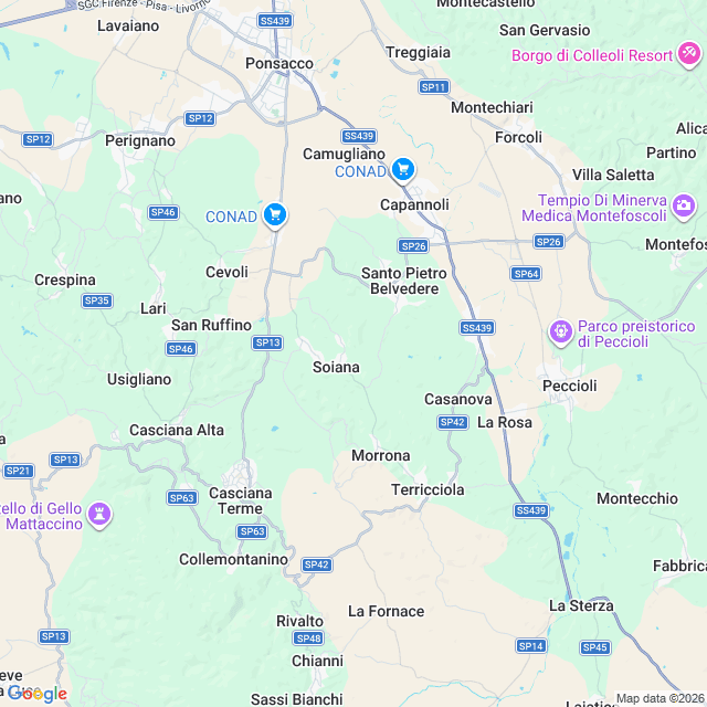 Approximate location