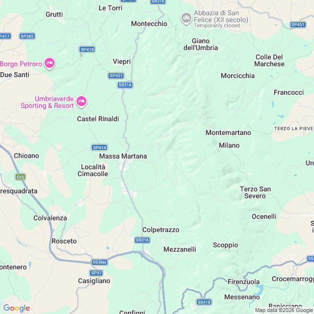 Approximate location