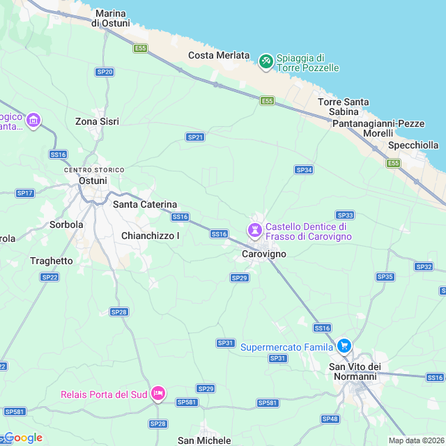 Approximate location