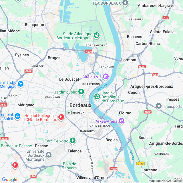 Approximate location