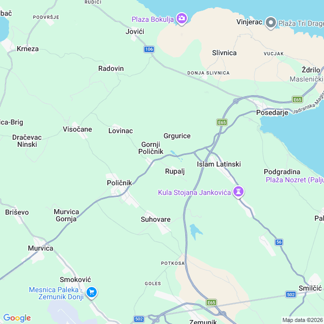 Approximate location