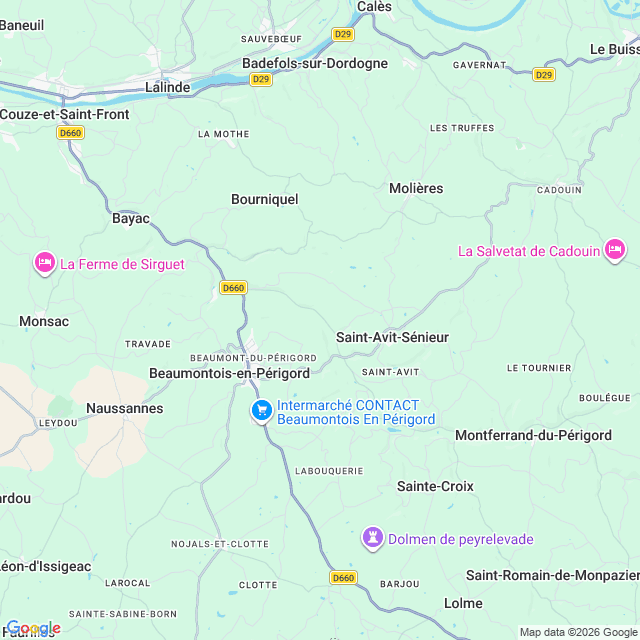 Approximate location