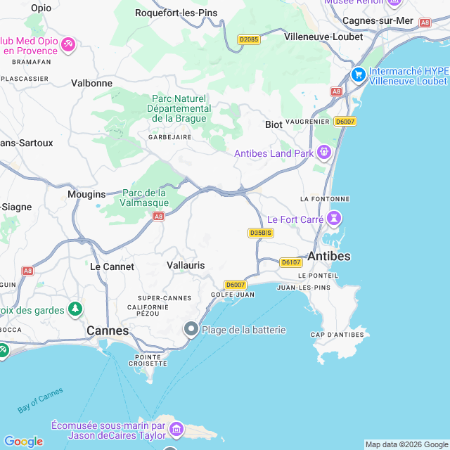 Approximate location