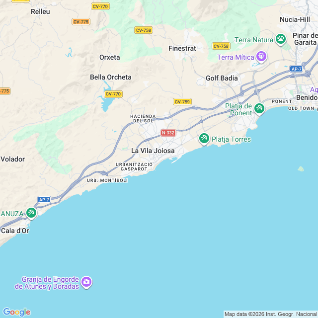 Approximate location