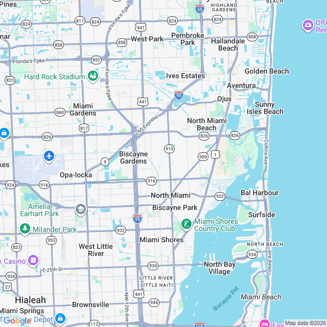 Approximate location