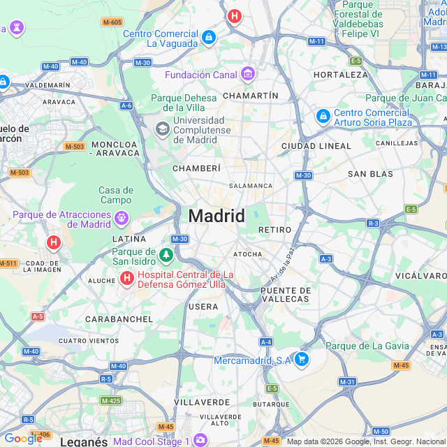 Approximate location
