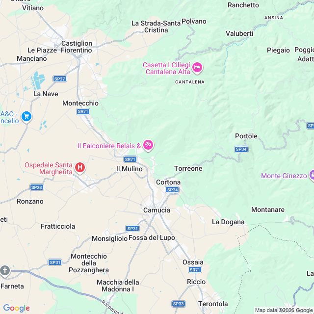 Approximate location