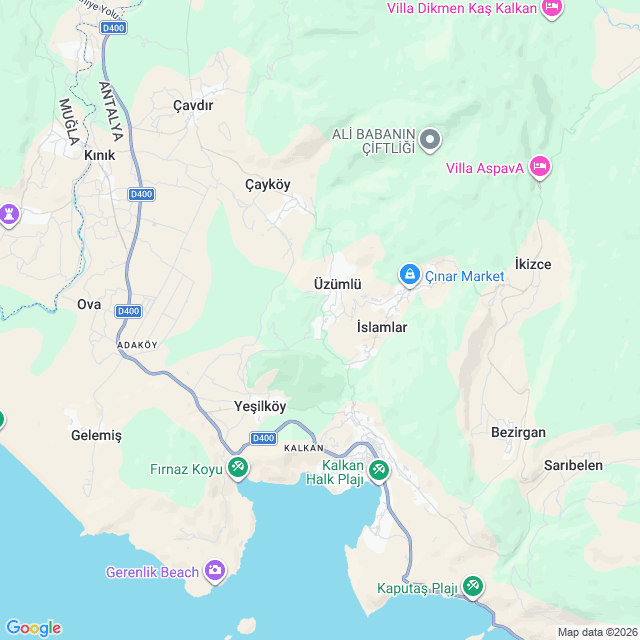 Approximate location