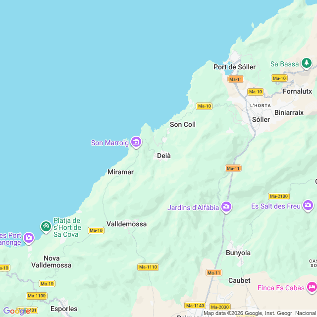 Approximate location
