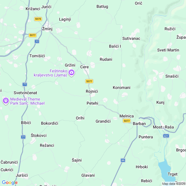 Approximate location