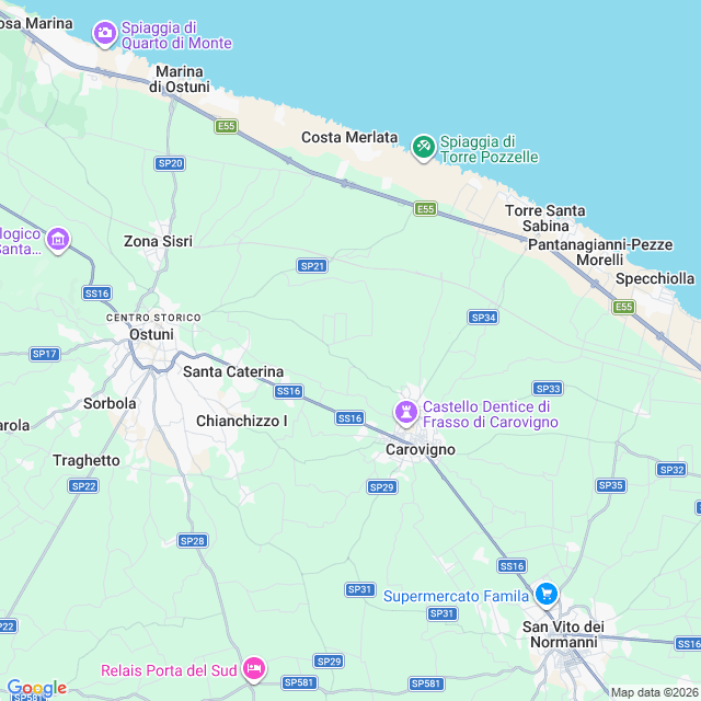 Approximate location