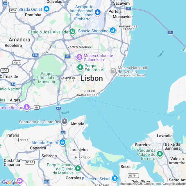Approximate location