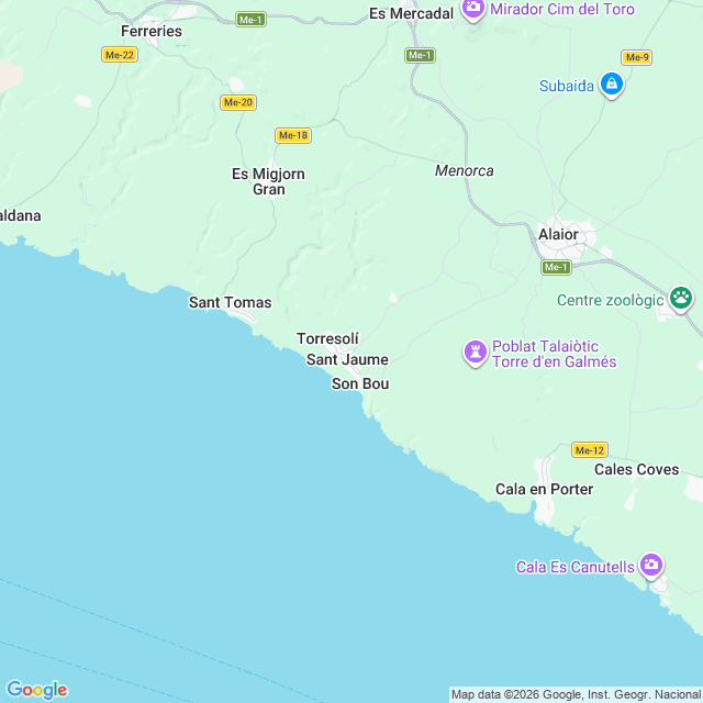 Approximate location