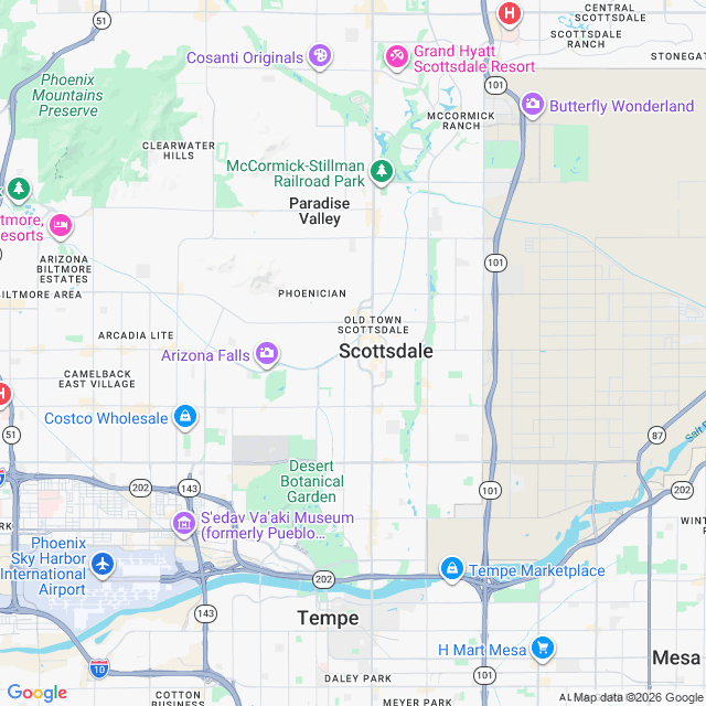 Approximate location