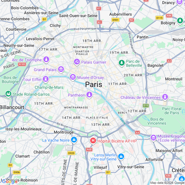 Approximate location