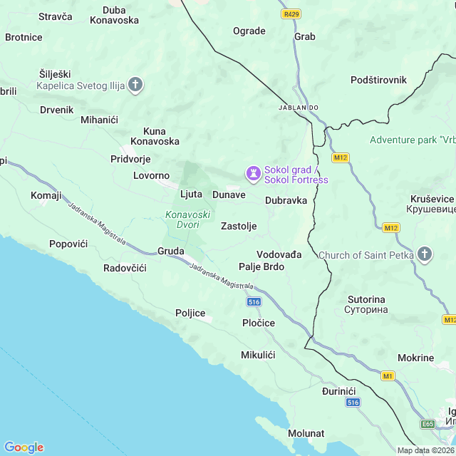 Approximate location