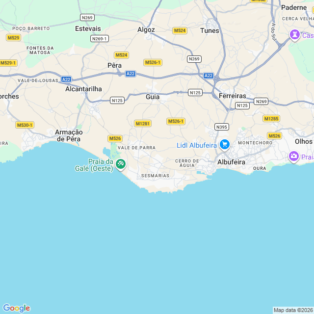 Approximate location