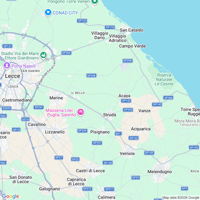 Approximate location