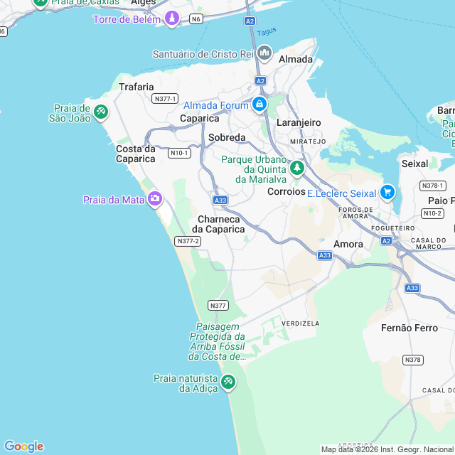 Approximate location