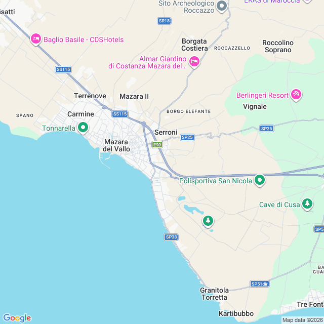 Approximate location