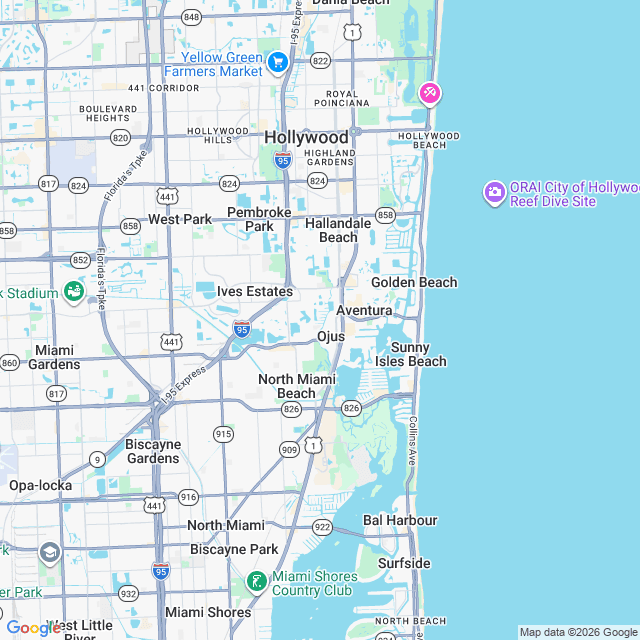 Approximate location