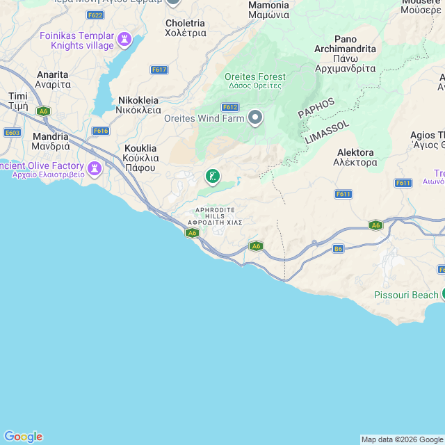 Approximate location