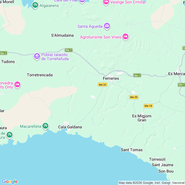 Approximate location