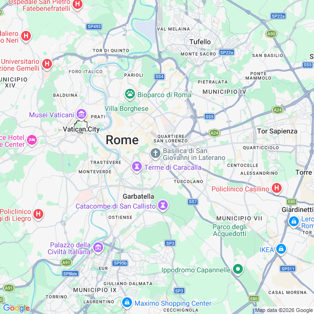 Approximate location